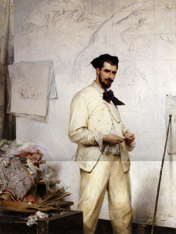 Mathey, Paul Portrait de Georges Clairin